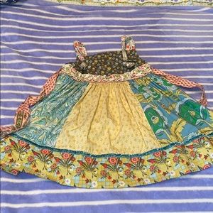 Swiss Miss Paneled Knot Dress